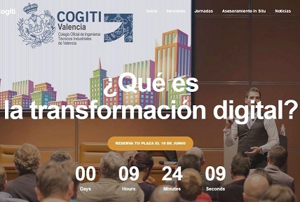 El Colegio de Ingenieros Técnicos Industriales de Valencia programa una serie de jornadas gratuitas sobre Transformación Digital de las Pymes